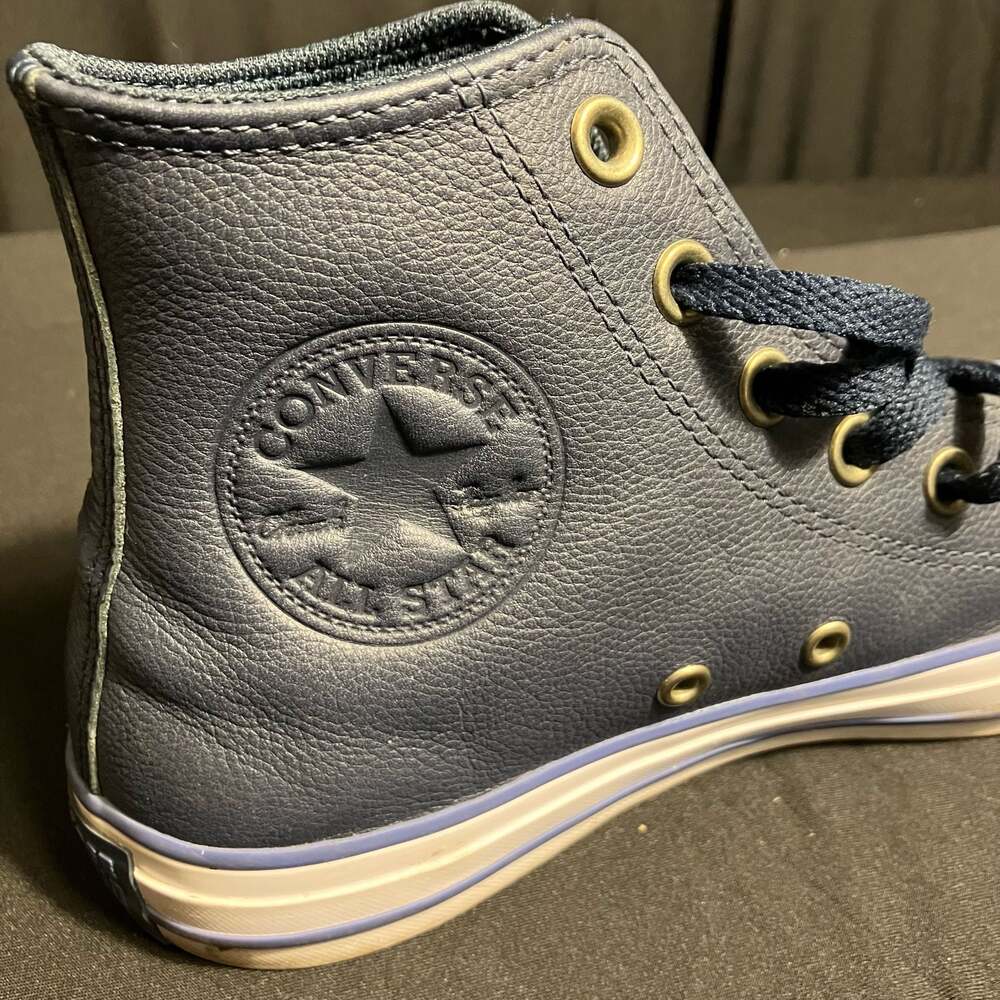 Converse Navy Blue High Top Sneakers